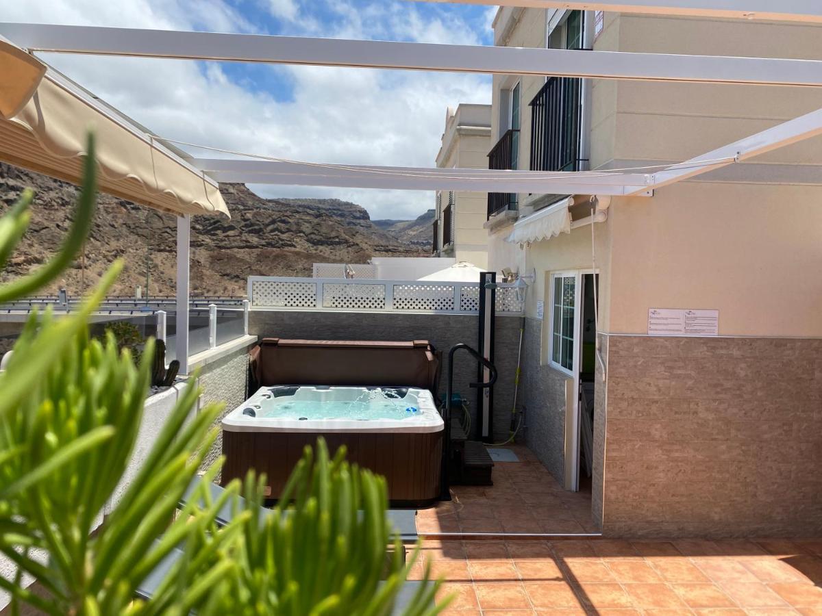 Ferienhaus With Jacuzzi And Pool Access Puerto Rico (Gran Canaria)